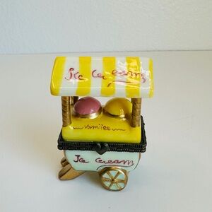 Ice Cream Cart Trinket Box